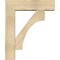 Ekena Millwork Westlake Block Rough Sawn Bracket w/ Offset Brace, Douglas Fir, 8"W x 30"D x 36"H BKT0806X30X36WTL05RDF - alternate 2